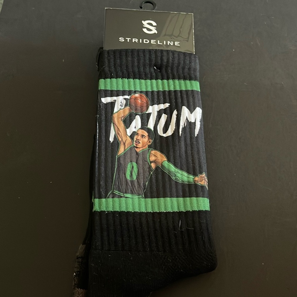 Strideline socks Boston Celtics NEW Jason Tatum